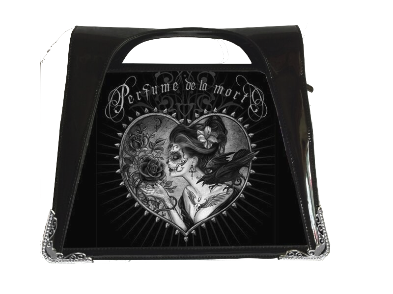 ALCHEMY PERFUME DE LA MORT 3D HANDBAG