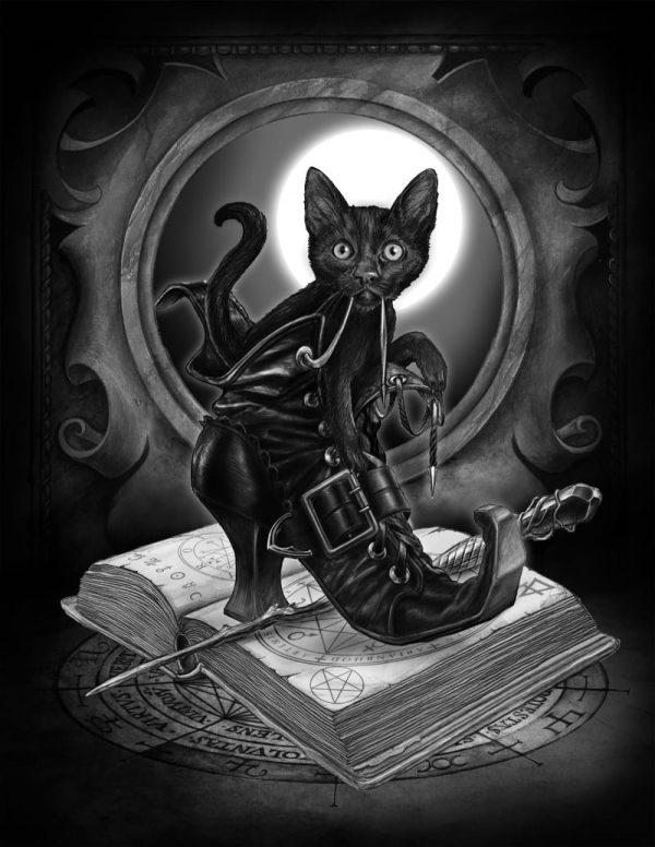 Alchemy ‘Midnight Mischief 3D’ Postcard