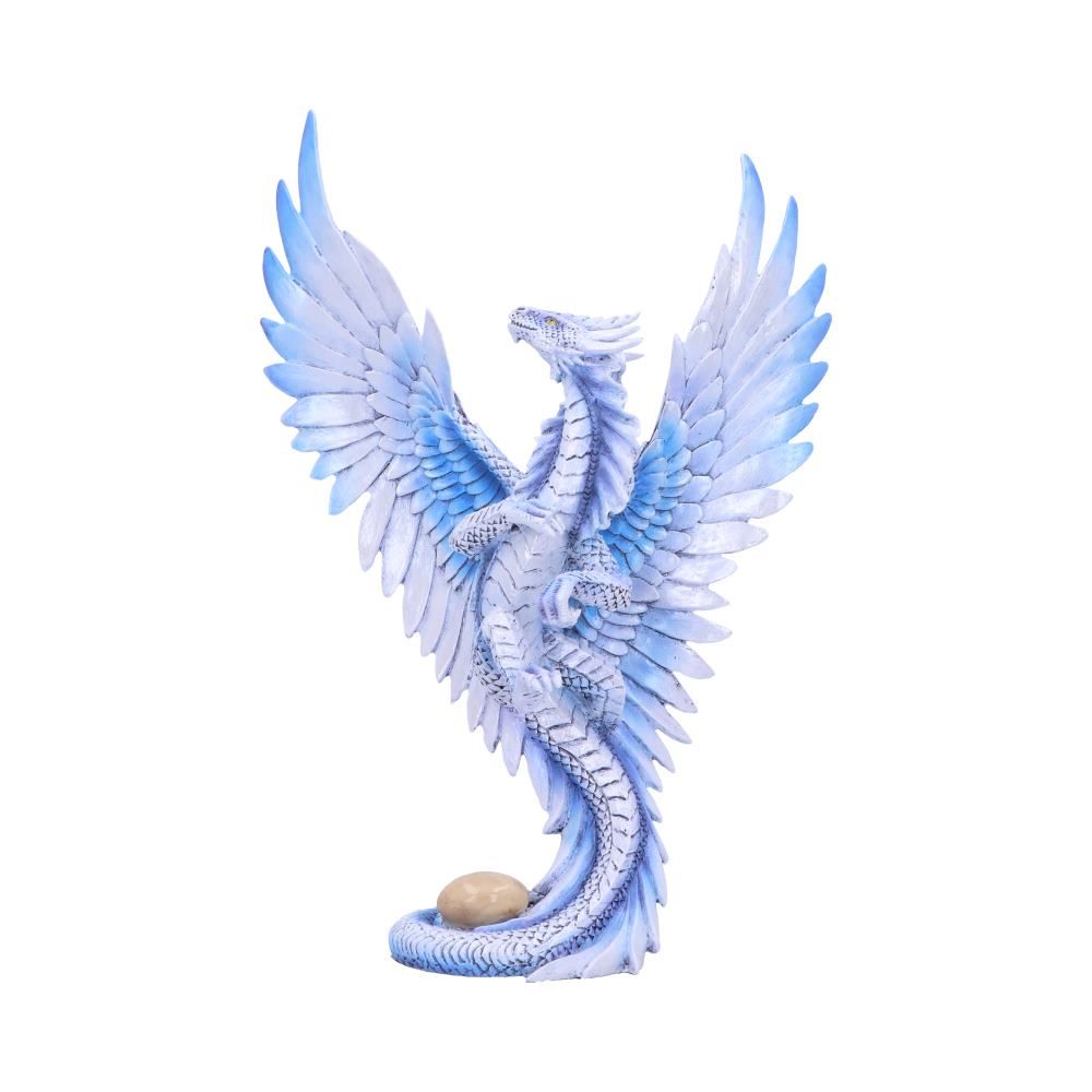 Anne Stokes Age of Dragons Adult Silver Dragon Figurine | Fantasy ...
