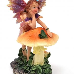 Woodland Friends Flower Fairies - Frog & Fairy Toadstool 11CM