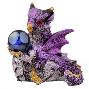 Elements Dragon with All Seeing Orb -Purple