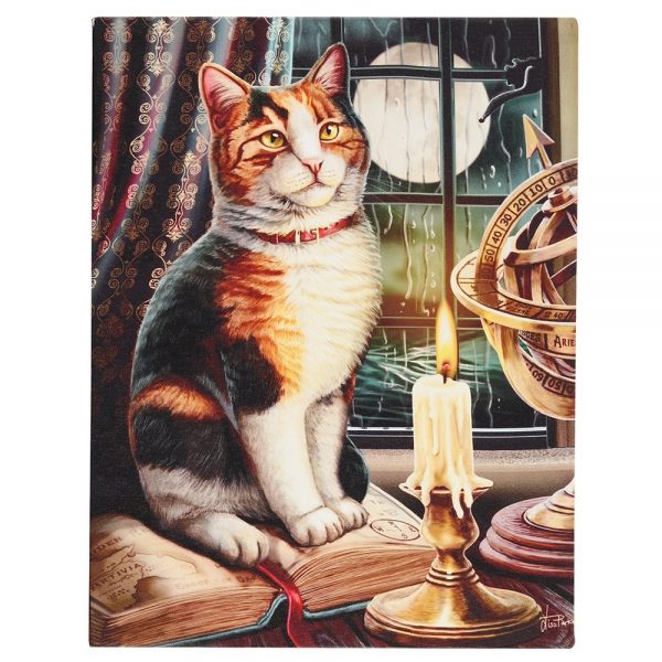 19X25CM ADVENTURE AWAITS CANVAS PLAQUE BY LISA PARKER