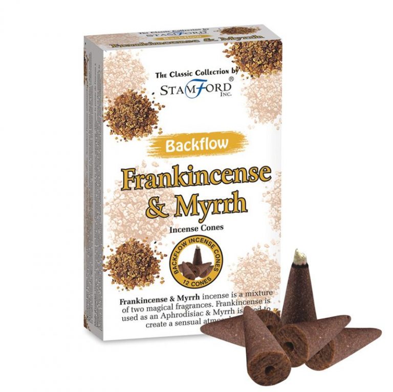 Frankincense & Myrrh Backflow Incense Cones Fantasy&Gothic Giftware